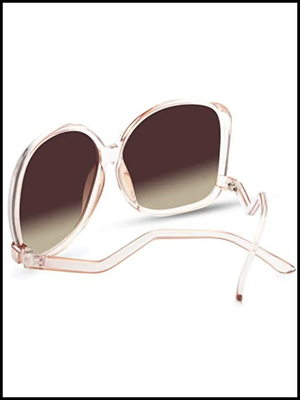 Oversized Cat Eye Hybrid Butterfly Sunglasses UVA UVB Protection